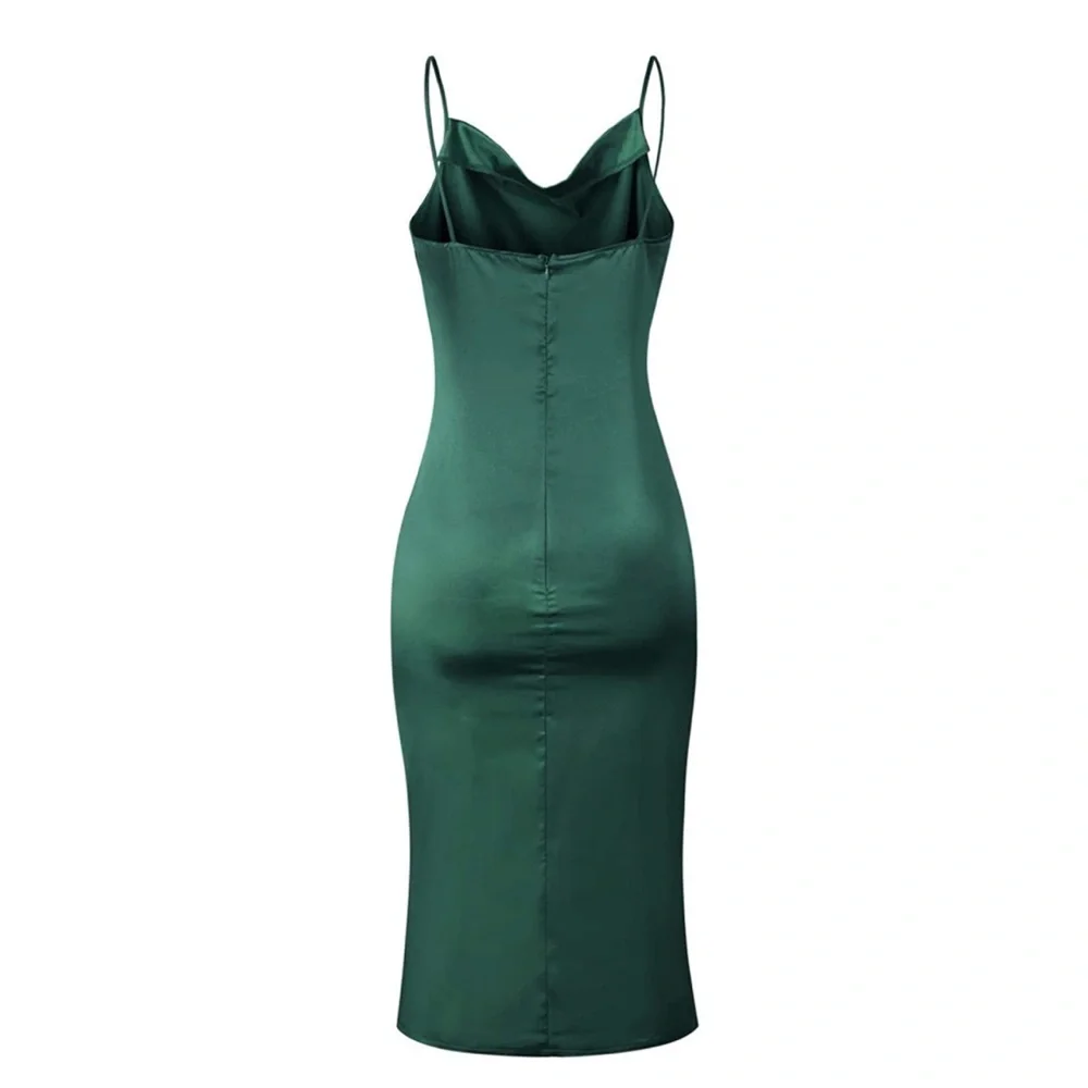 Women’s Satin Dress - Picture 2 of 3